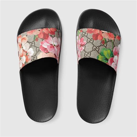 gucci fuchsia slides|gucci slide sandals.